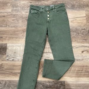 Adriano Goldschmied Isabelle button up crop jeans